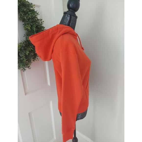 Champion Reverse Weave Boyfriend Hoodie Polka Dot Spellout Womens Junior XS - Picture 5 of 9